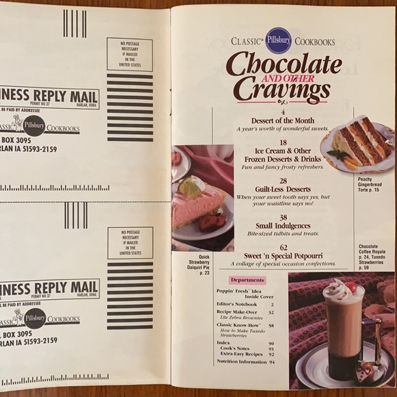 VINTAGE 1990’s Bundle of 5 Pillsbury Cookbooks - Picture 7 of 11